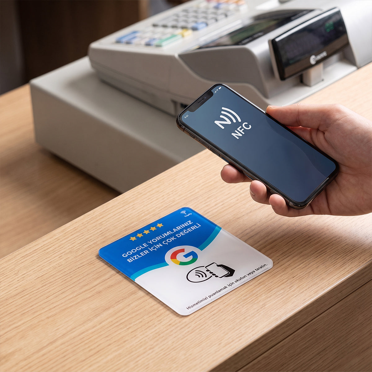 Google Yorum NFC Kartı