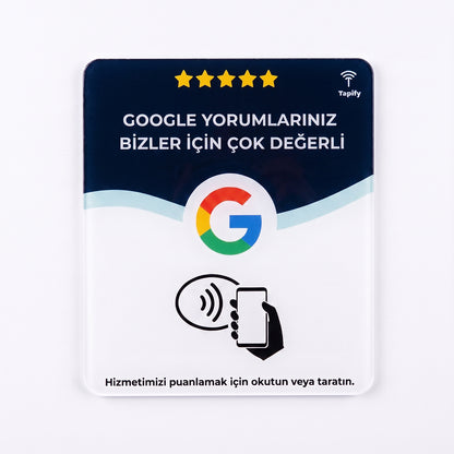 Google Yorum NFC Kartı