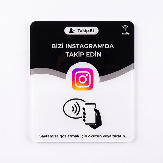 Instagram NFC Kartı