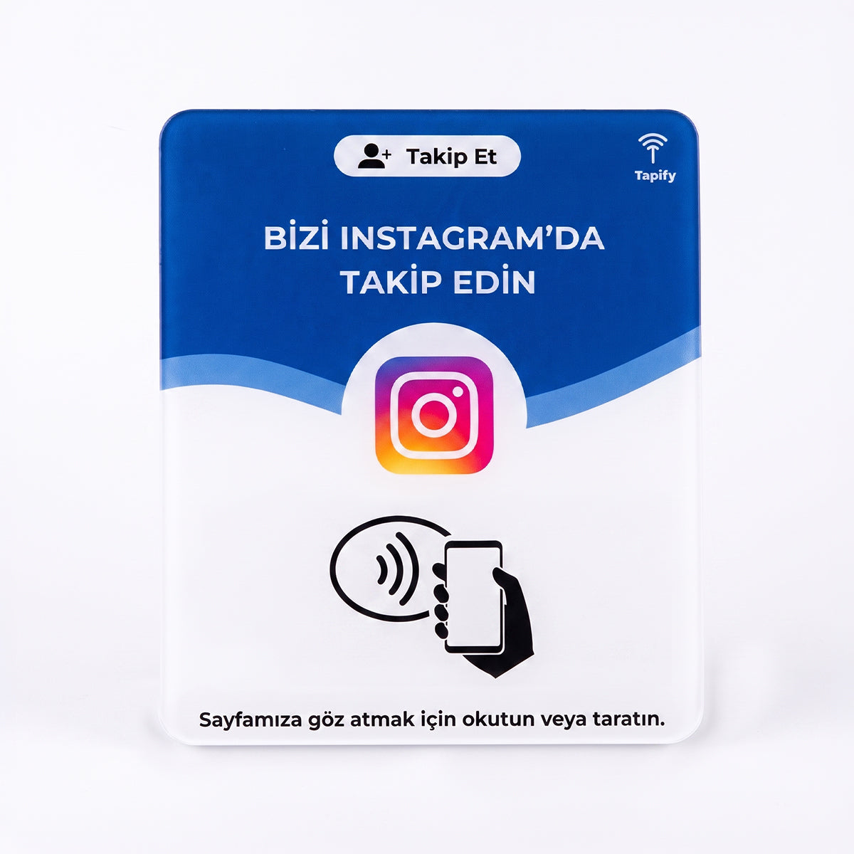 Instagram NFC Kartı