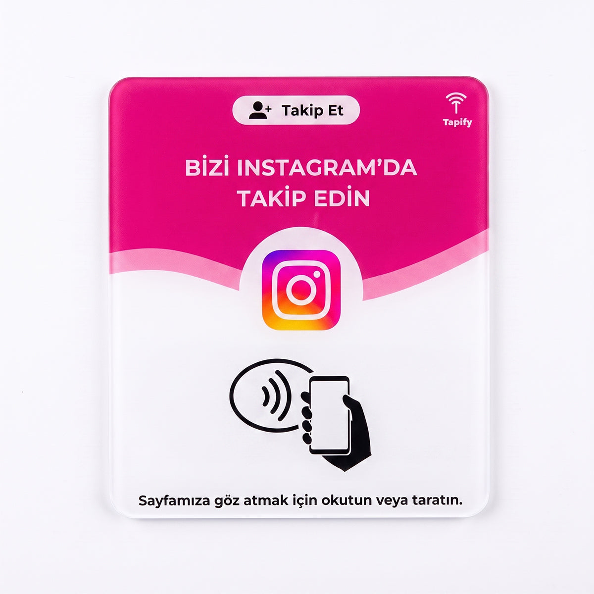 Instagram NFC Kartı