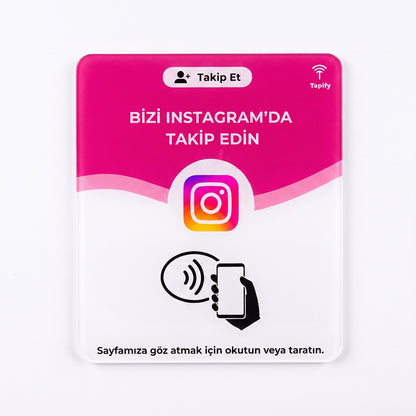 Instagram NFC Kartı