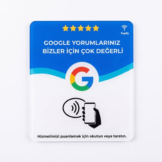 Google Yorum NFC Kartı